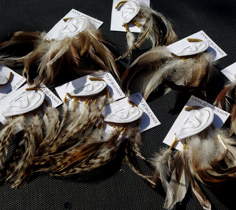 Ear Accessory must have: Feather ear cuffs by Kristen joy