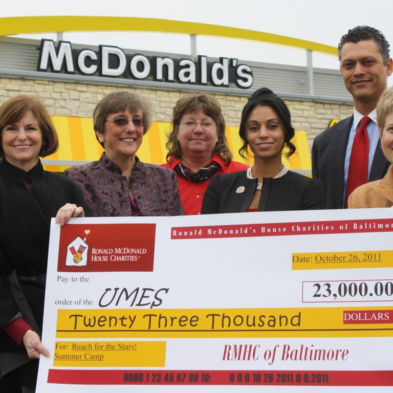 McDonald’s charity to sponsor UMES’ teen science camp