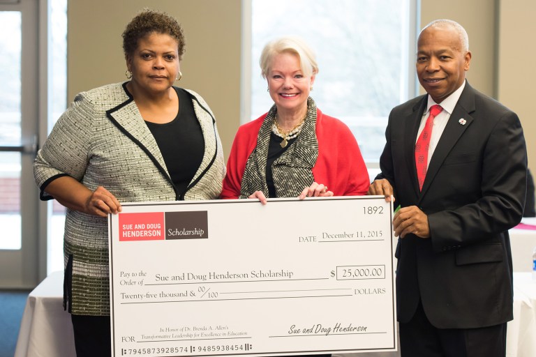 WSSU Trustee Donates $25,000 for Scholarships