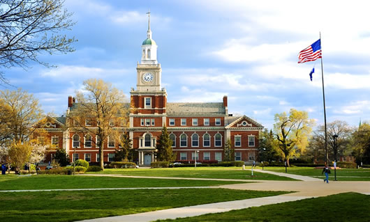 Howard University, a private, federally chartered historically black research university in Washington, D.C.