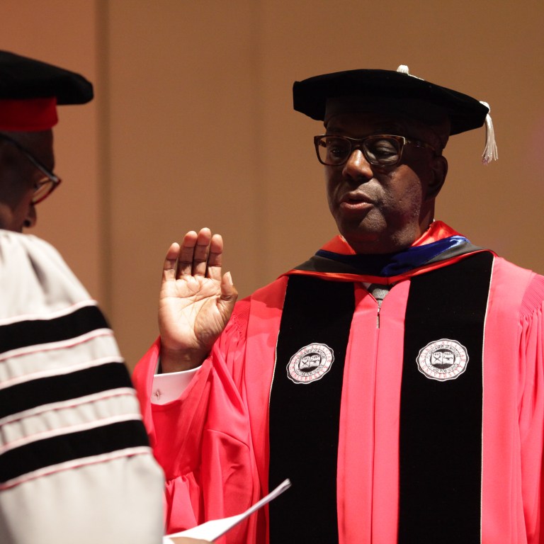 Dr. Ronald A. Johnson Inaugurated As CAU’s Fourth President