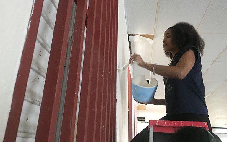 Howard University Students Rebuild, Mentor In Puerto Rico For Alternative Spring Break