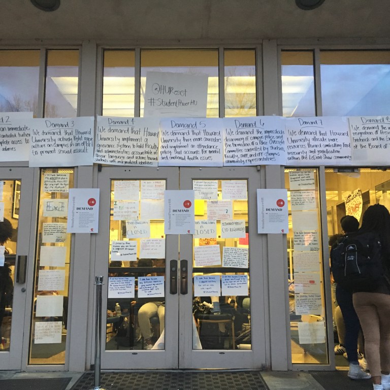 #HUSitIn: How the Home of a Financial Aid Scandal Became a Safe Haven for Howard University Students