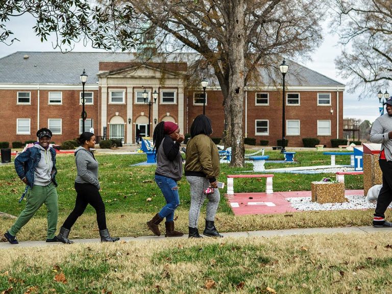 Saint Augustine's University in Raleigh, North Carolina.