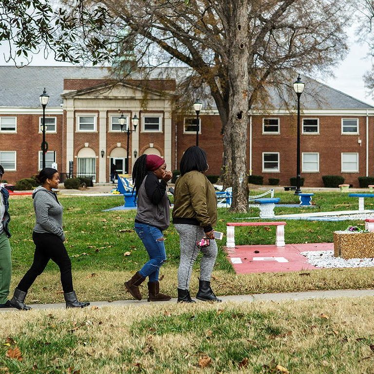 Saint Augustine's University in Raleigh, North Carolina.