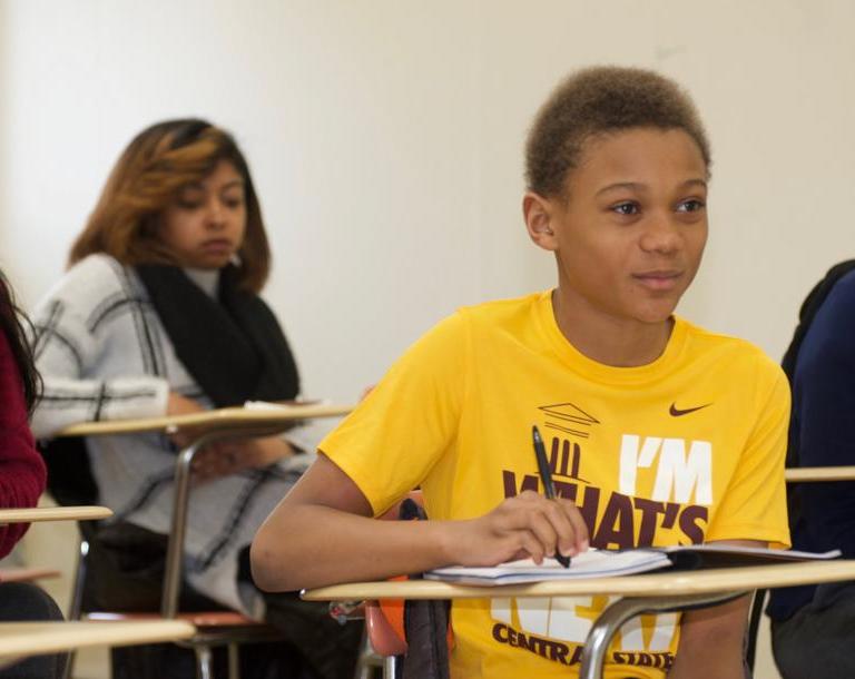 A 12-Year-Old, Benjamin Coverdale, Taking College Classes At Central State University