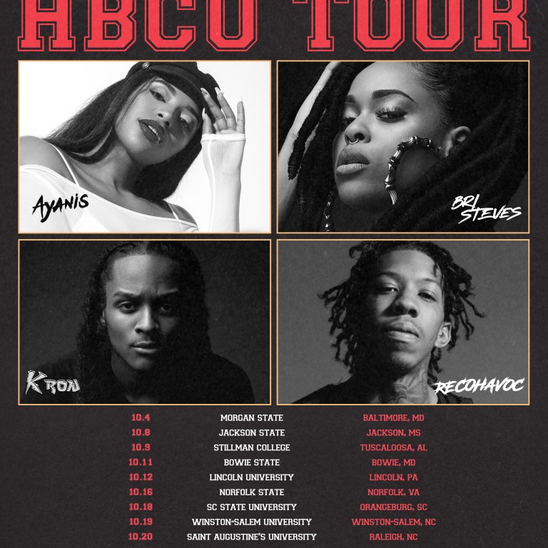 Atlantic Records and Live Nation Urban proudly present the first-ever “Access Granted: HBCU Tour”