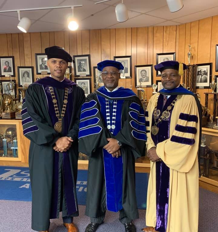 Wiley College President Graduates from JSU