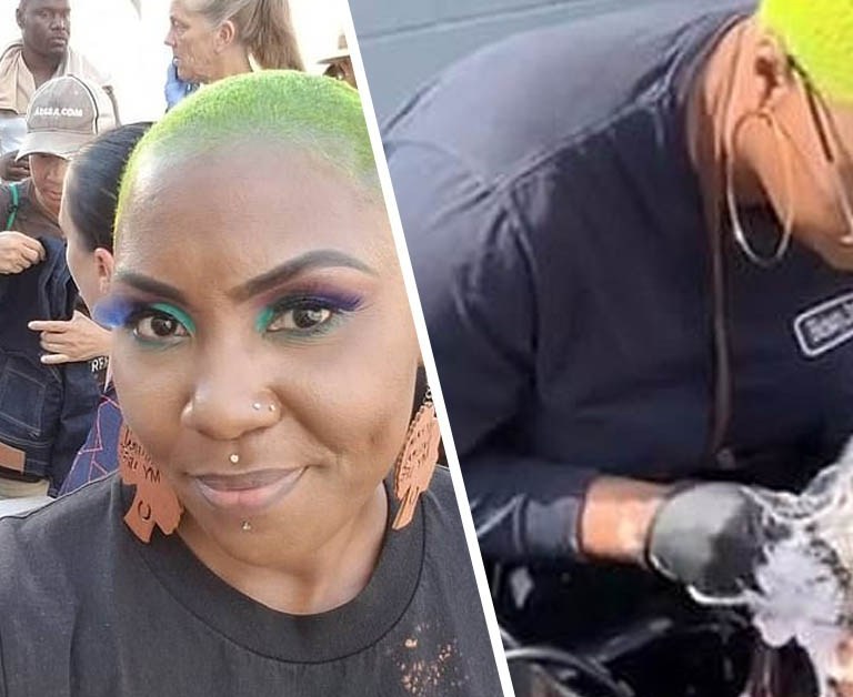 LA Beautician Offers Free Makeovers To Homeless Women | Taper Cypher