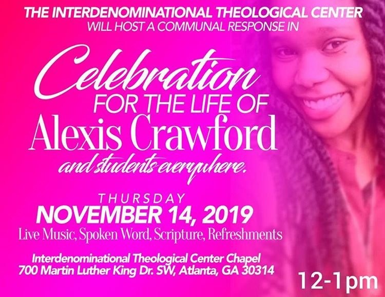 Atlanta University Center Unites to Honor Alexis Crawford