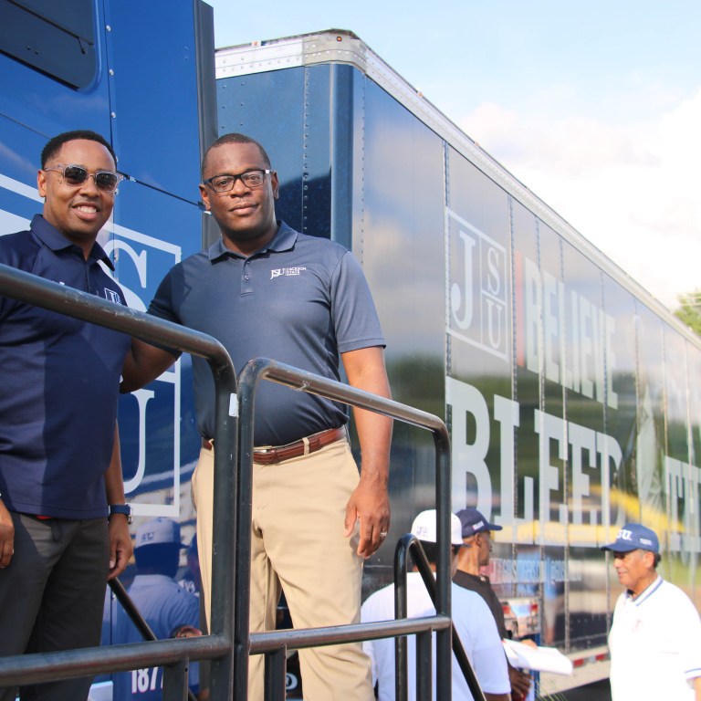 The Jackson State University Tigers Welcome A New Football Truck