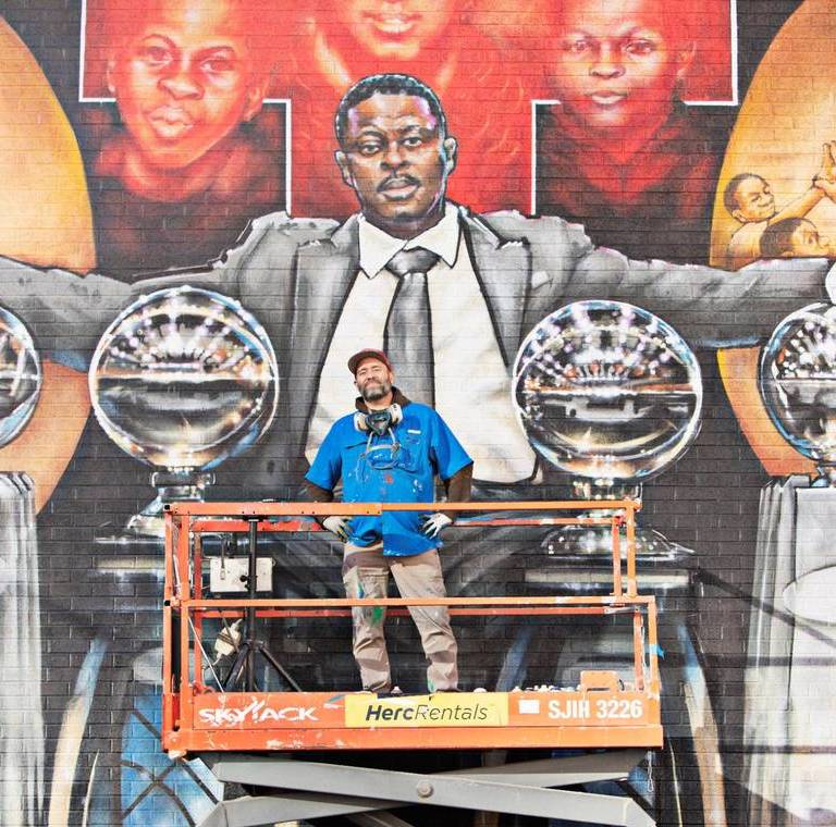 NCCU Basketball Coach LeVelle Moton Honored With New Mural