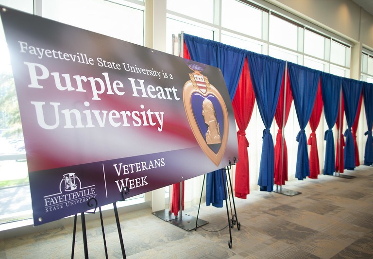 Fayetteville State University Designated The First Purple Heart University in UNC System
