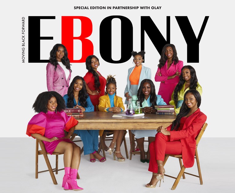 HBCU STEM Queens Grace Cover Of EBONY In Collaboration With OLAY