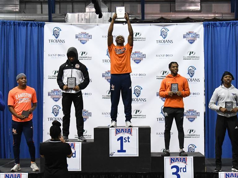Record-Breaker Zachaeus Beard Becomes Langston University’s First Track National Champion Since 2013
