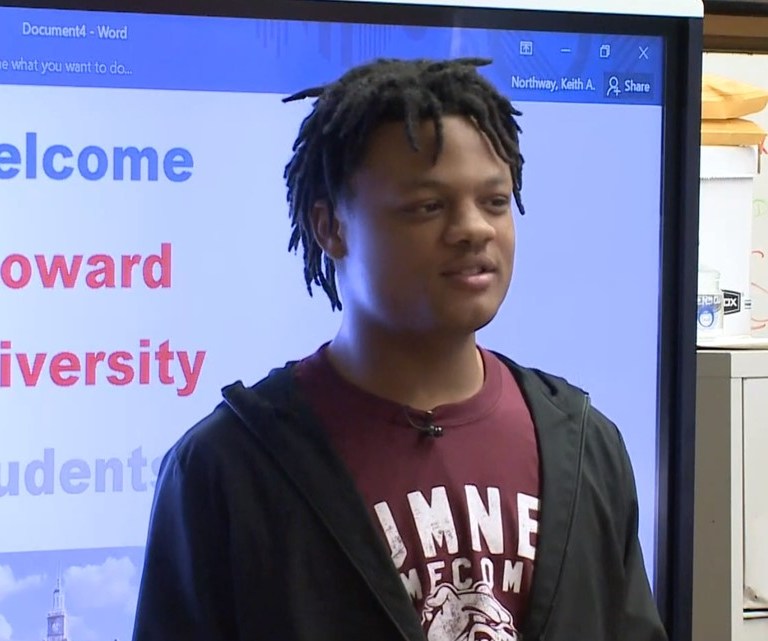 Howard University Students Trade In Spring Break Vacations For Mentoring Students