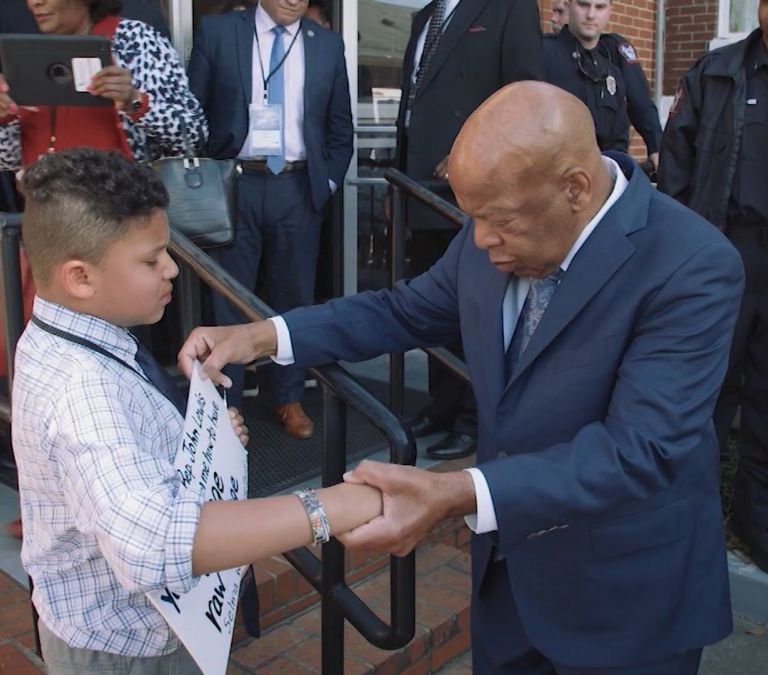 How This 14-year-Old’s Life Changed After Meeting His Hero John Lewis