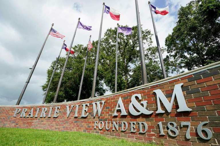 PVAMU, a land-grant historically Black university in Prairie View, Texas.