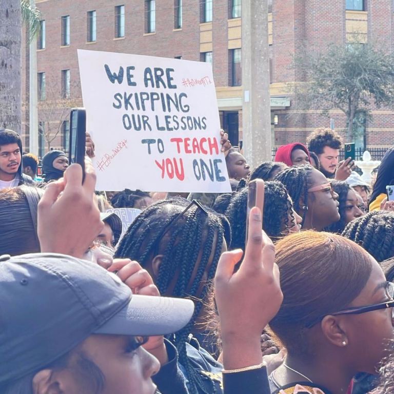 Students at Bethune Cookman Protest School Conditions Amid Ed Reed Departure
