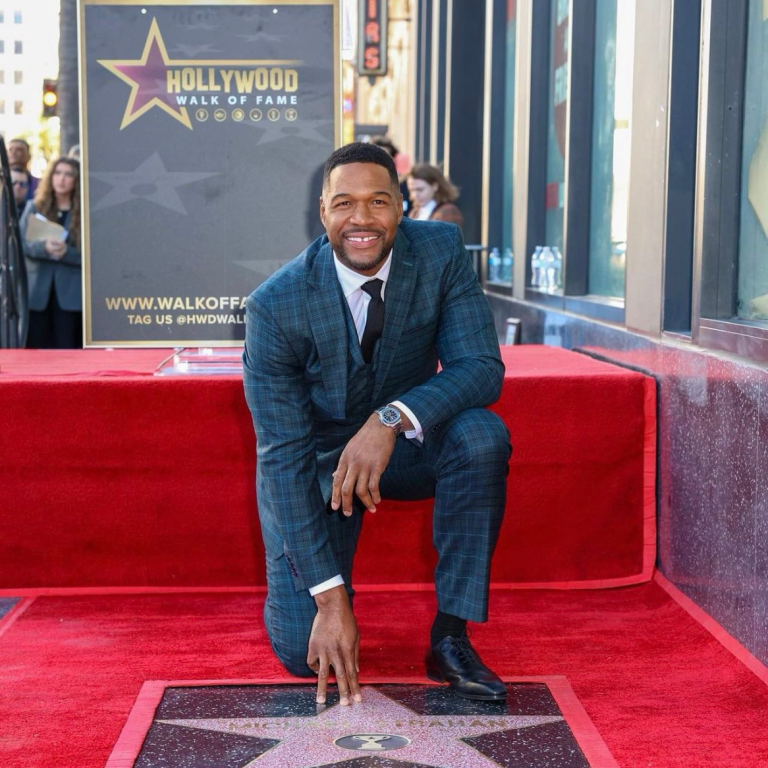 Texas Southern Alum Michael Strahan Receives Hollywood Walk of Fame Star