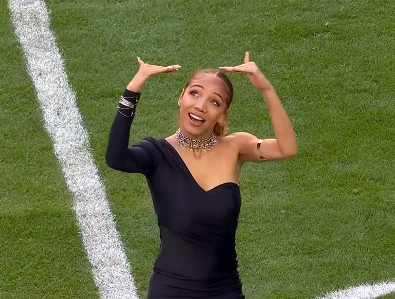 BSU Student Justina Miles Goes Viral For ASL of Rihanna’s Super Bowl Performance