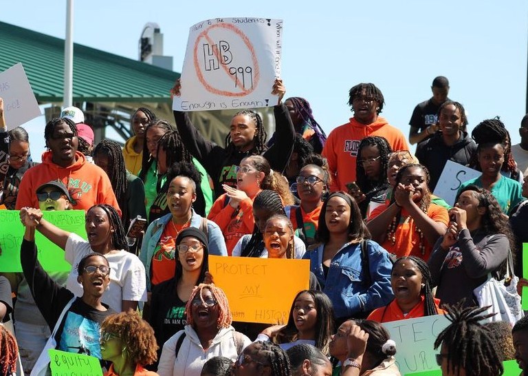 FAMU Students Protest Against House Bill 999