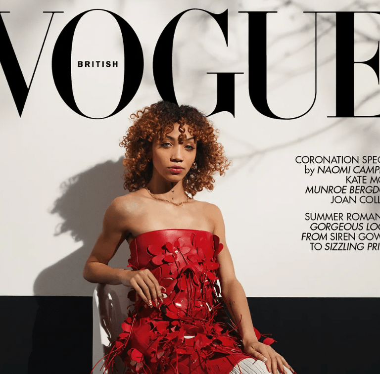 Bowie State Student and ASL Performer Justina Miles Graces the Cover of British Vogue 