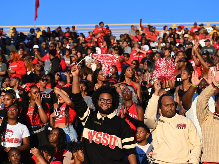 WSSU student section