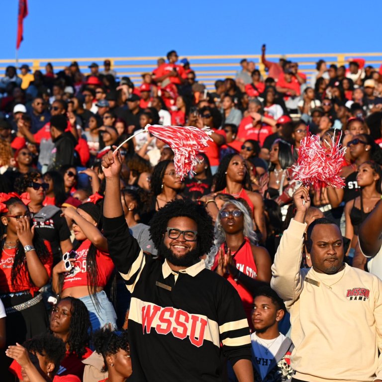 WSSU student section