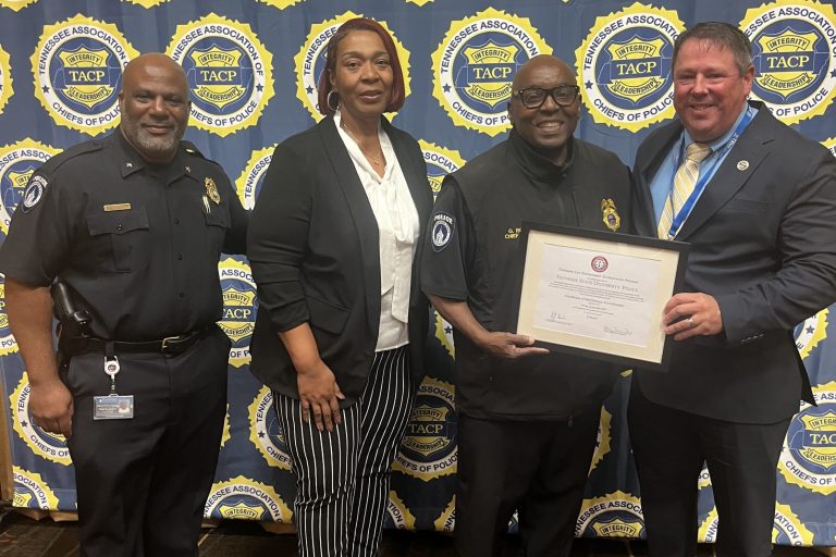 TSU officers receive accreditation award