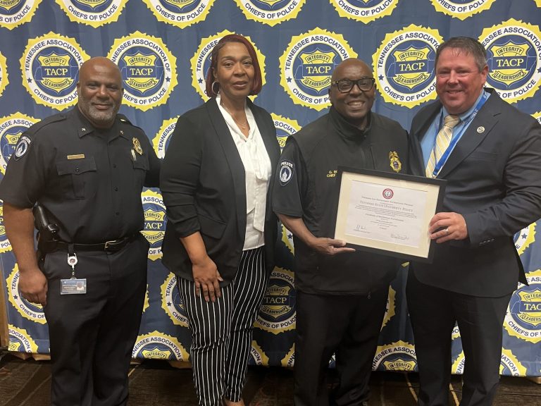 TSU officers receive accreditation award