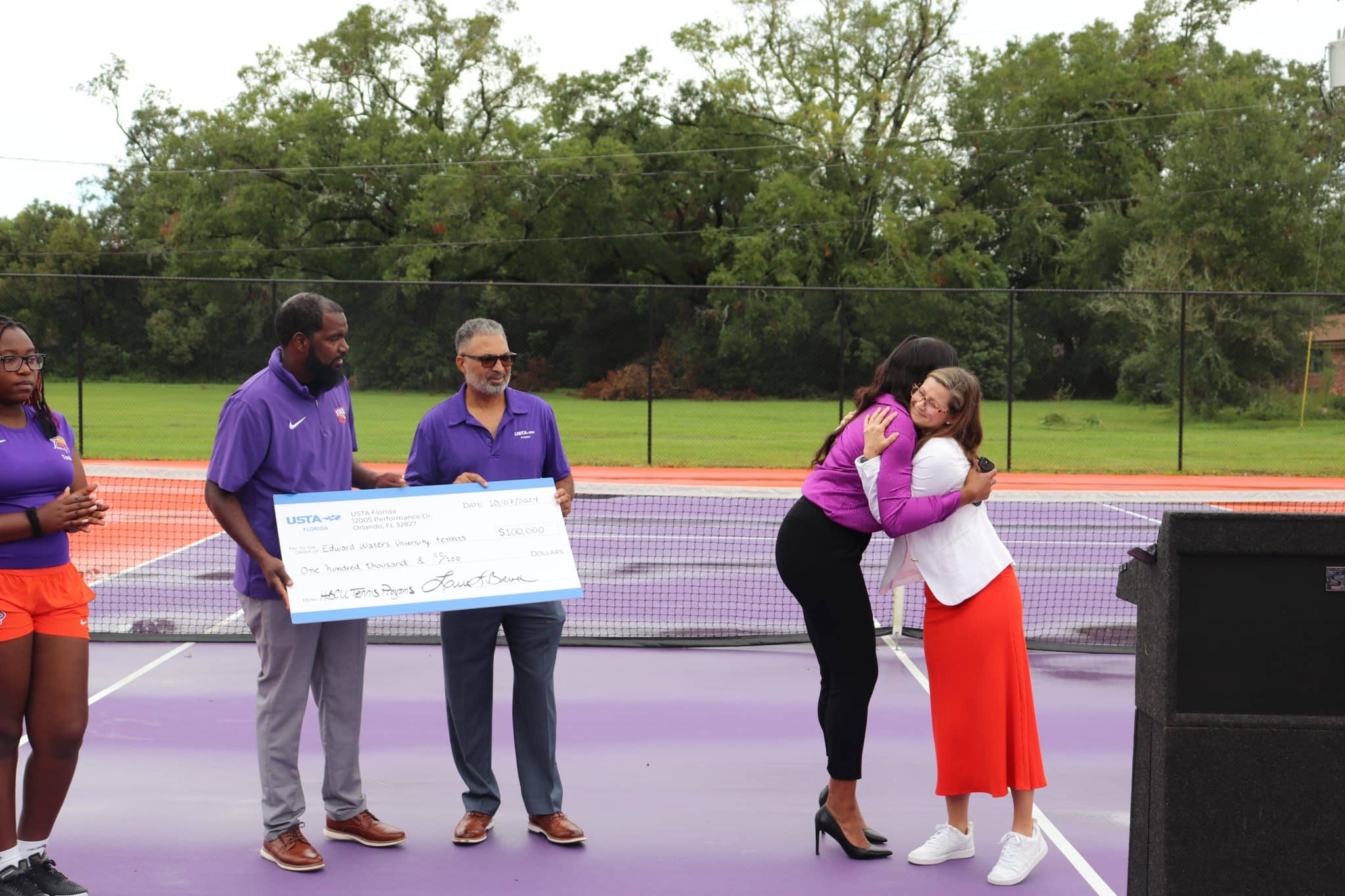 USTA and Edward Waters grant event 