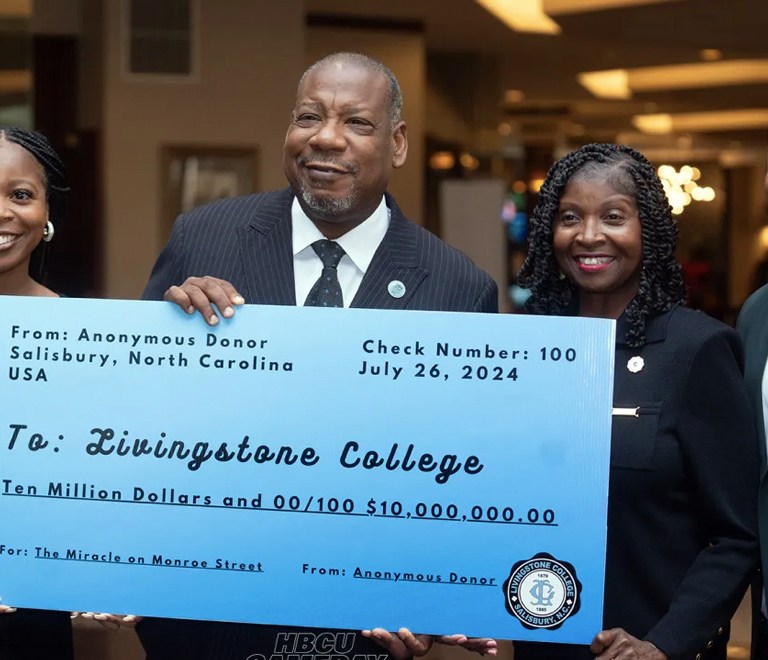 Livingston College presented with anonymous $10 million dollar donation