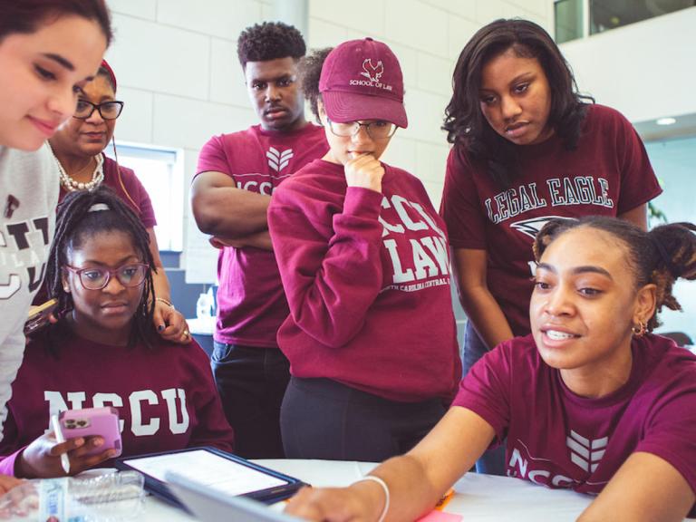 NCCU School of Law students