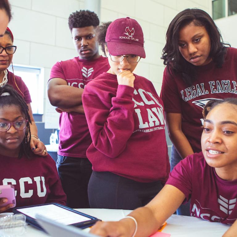 NCCU School of Law students