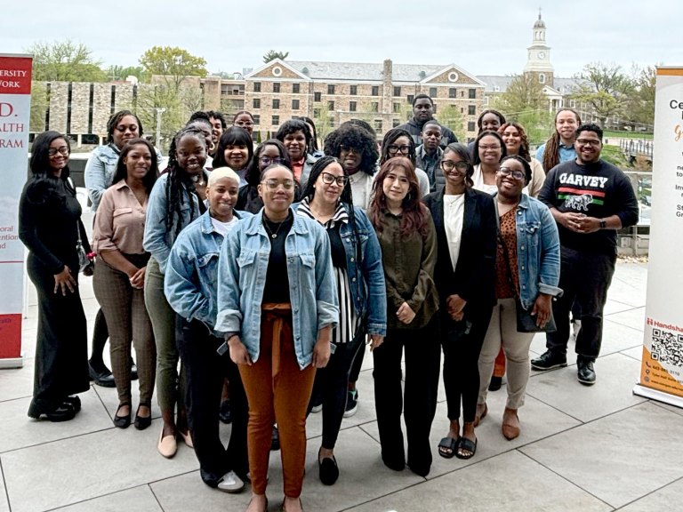 Pictured Morgan State SHIELD Fellows