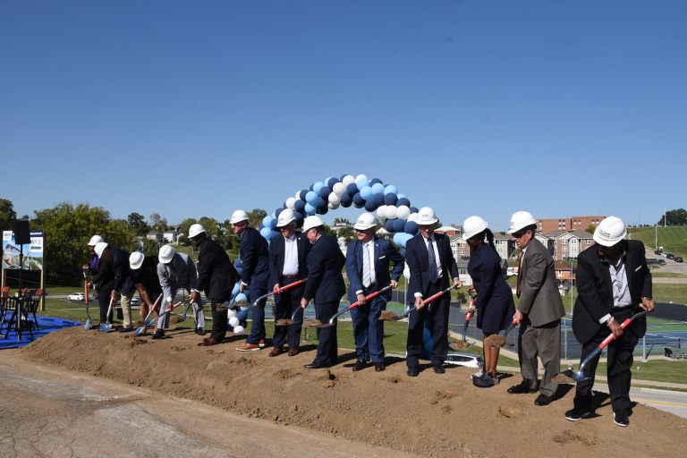 Lincoln University of Missouri broke ground on its new Health & Security Sciences Institute (HSSI) during a ceremony on October 3, 2024.