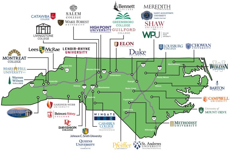 NCICU Map