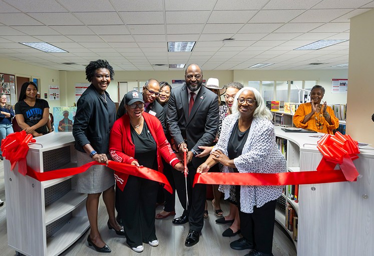 WSSU CMC ribbon cutting