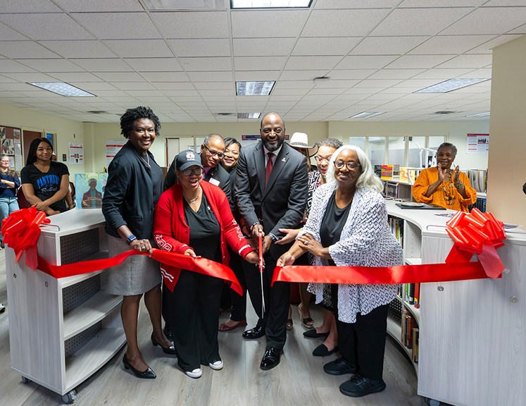 WSSU CMC ribbon cutting