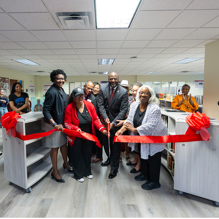 WSSU CMC ribbon cutting