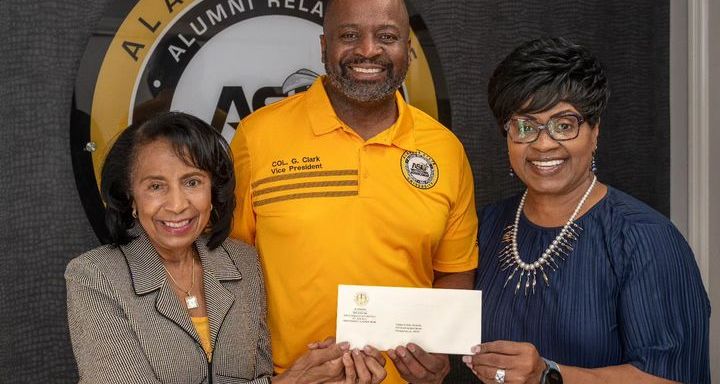 State Senator Kirk Hatcher with Dean Coleman and Dean Franklin.