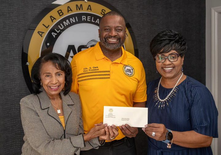 State Senator Kirk Hatcher with Dean Coleman and Dean Franklin.