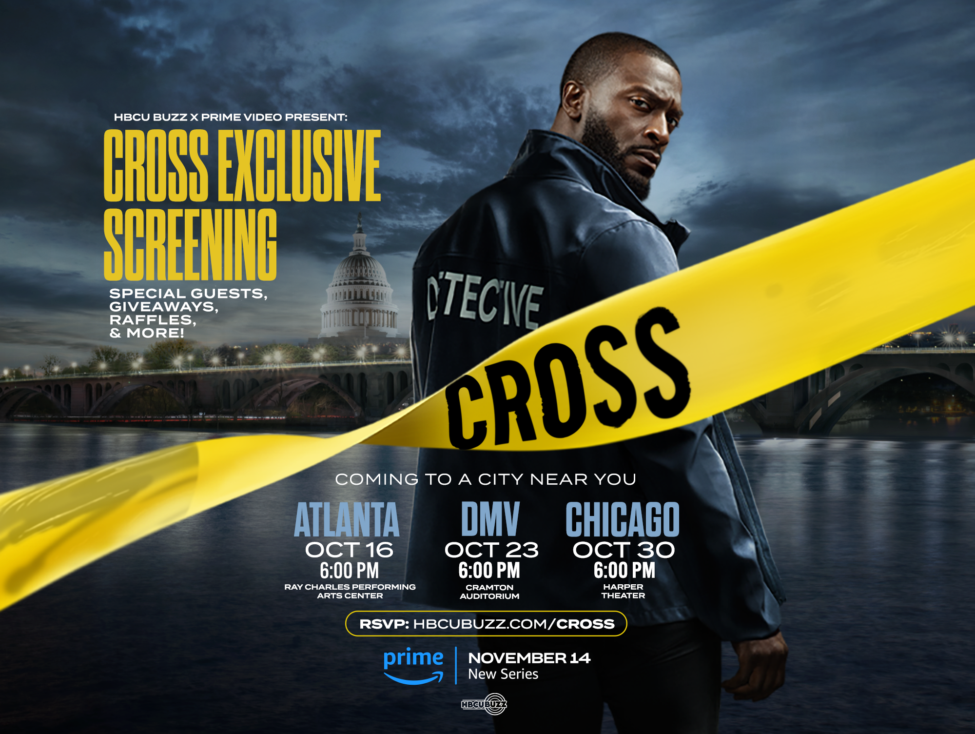 Prime Video "Cross" Exclusive Screening Dates