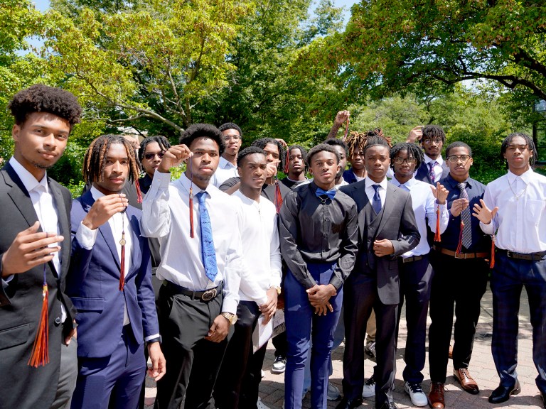 Morgan State male students