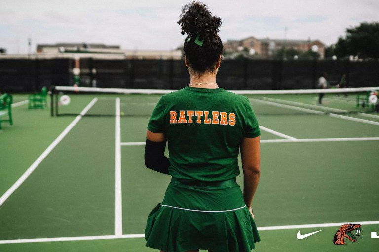 FAMU Tennis Player