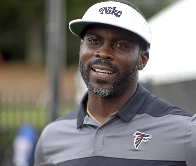 Former Atlanta Falcons quarterback Michael Vick