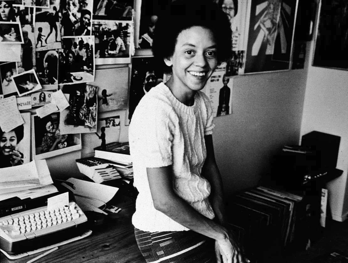 Yolanda Cornelia 'Nikki' Giovanni on January 1, 1973. Hulton Archive/Getty Images