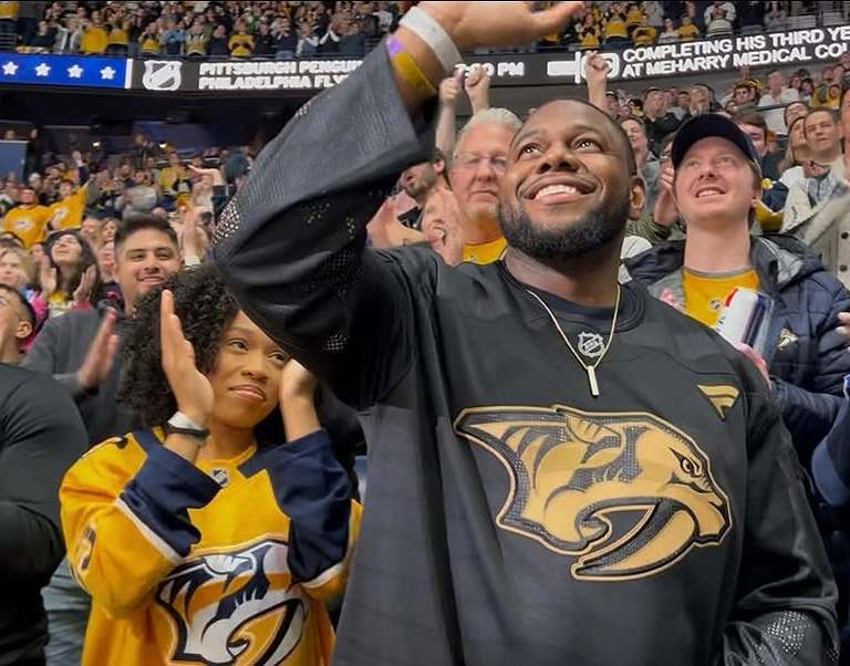 HBCU Medical Student and Army Veteran Honored at Nashville Predators Game