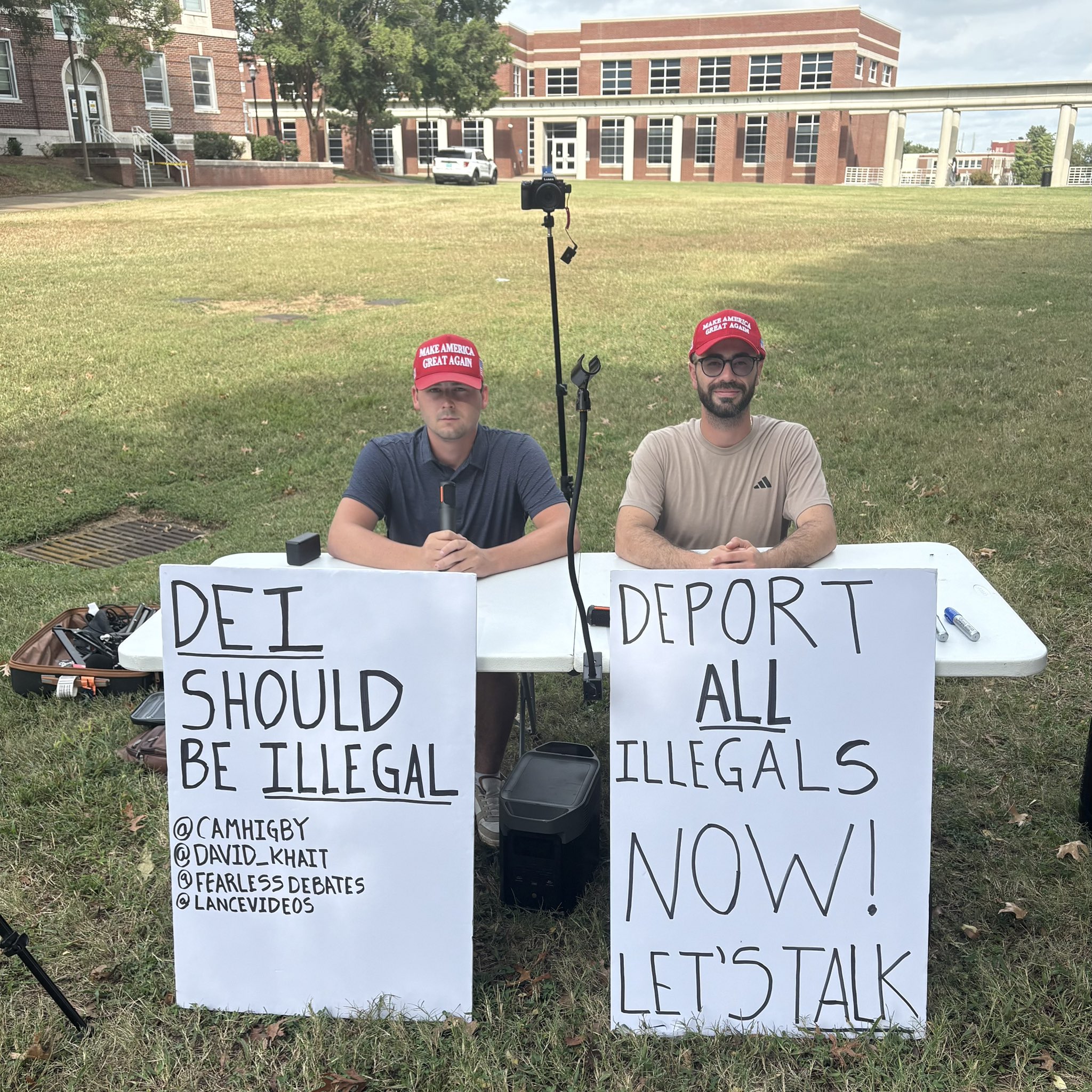 Tennessee State Removes Unauthorized MAGA Group After Campus Confrontation Tennessee State Removes Unauthorized MAGA Group After Campus Confrontation